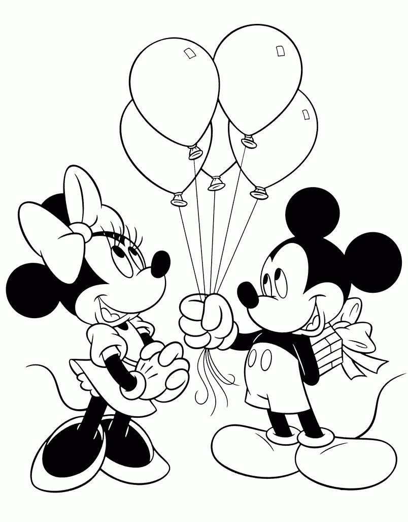 Mickey mouse fall coloring pages mickey mouse friends coloring pages 5