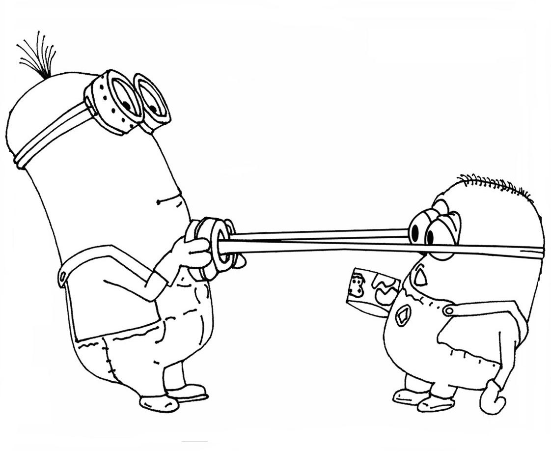 Minion Coloring Pages Best Coloring Pages For Kids