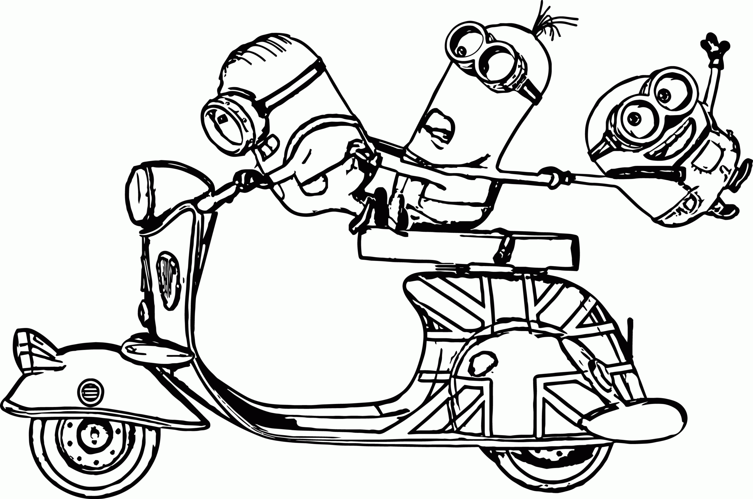 Minion Coloring Pages Stuart Coloring Home