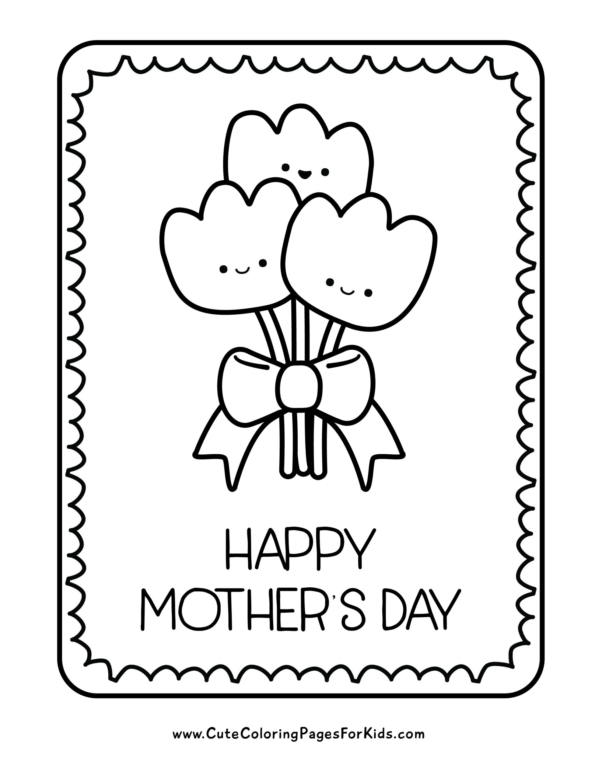 Mother 39 s Day Coloring Pages 13 Free Printables Cute Coloring Pages 