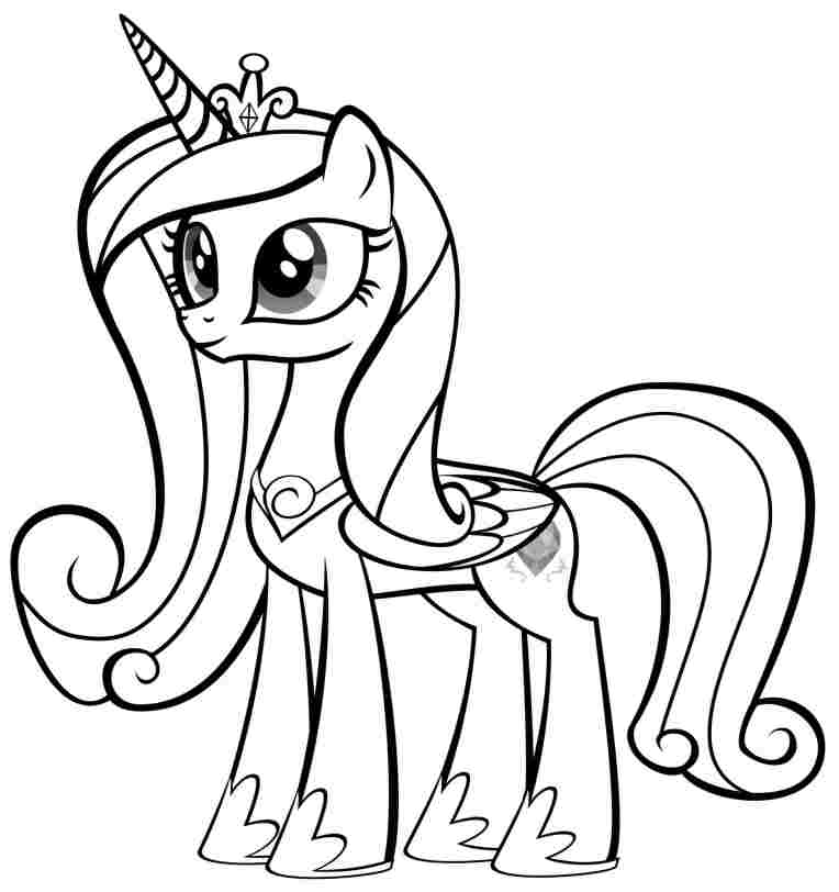 My Little Pony Coloring Pages Free To Print Coloring Home