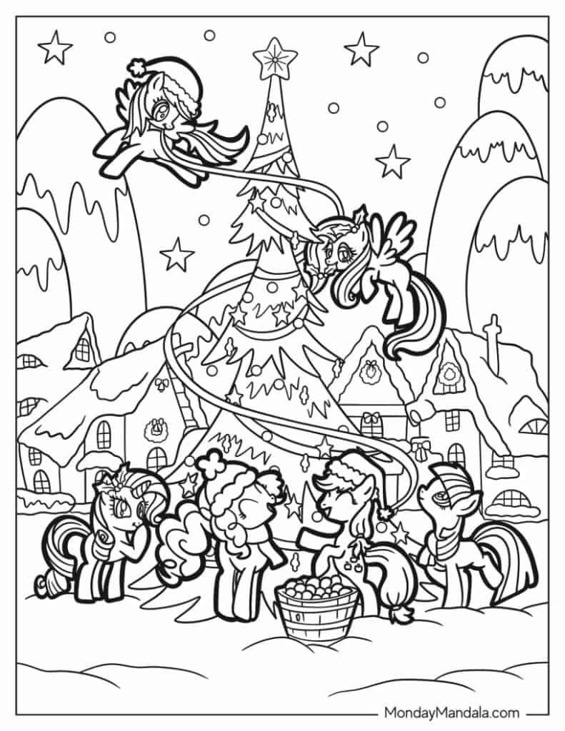 My Little Pony Free Coloring Pages Infoupdate