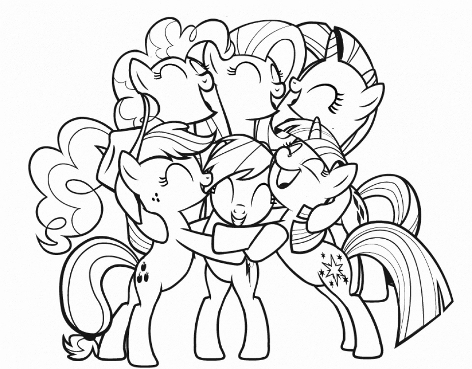My Little Pony Friendship Is Magic Coloring Pages Best Coloring Pages 