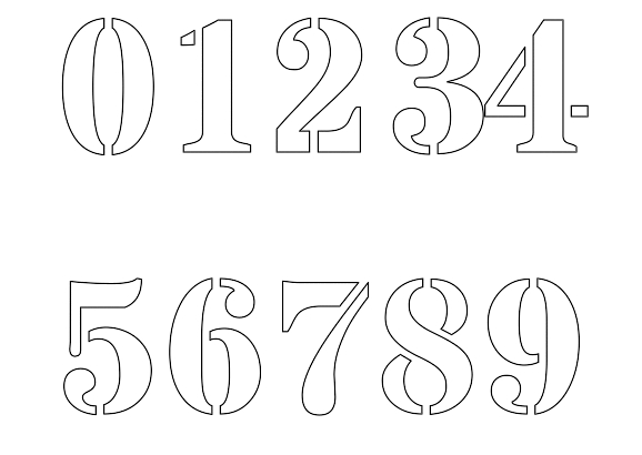 Number Templates Printable Template Business PSD Excel Word PDF