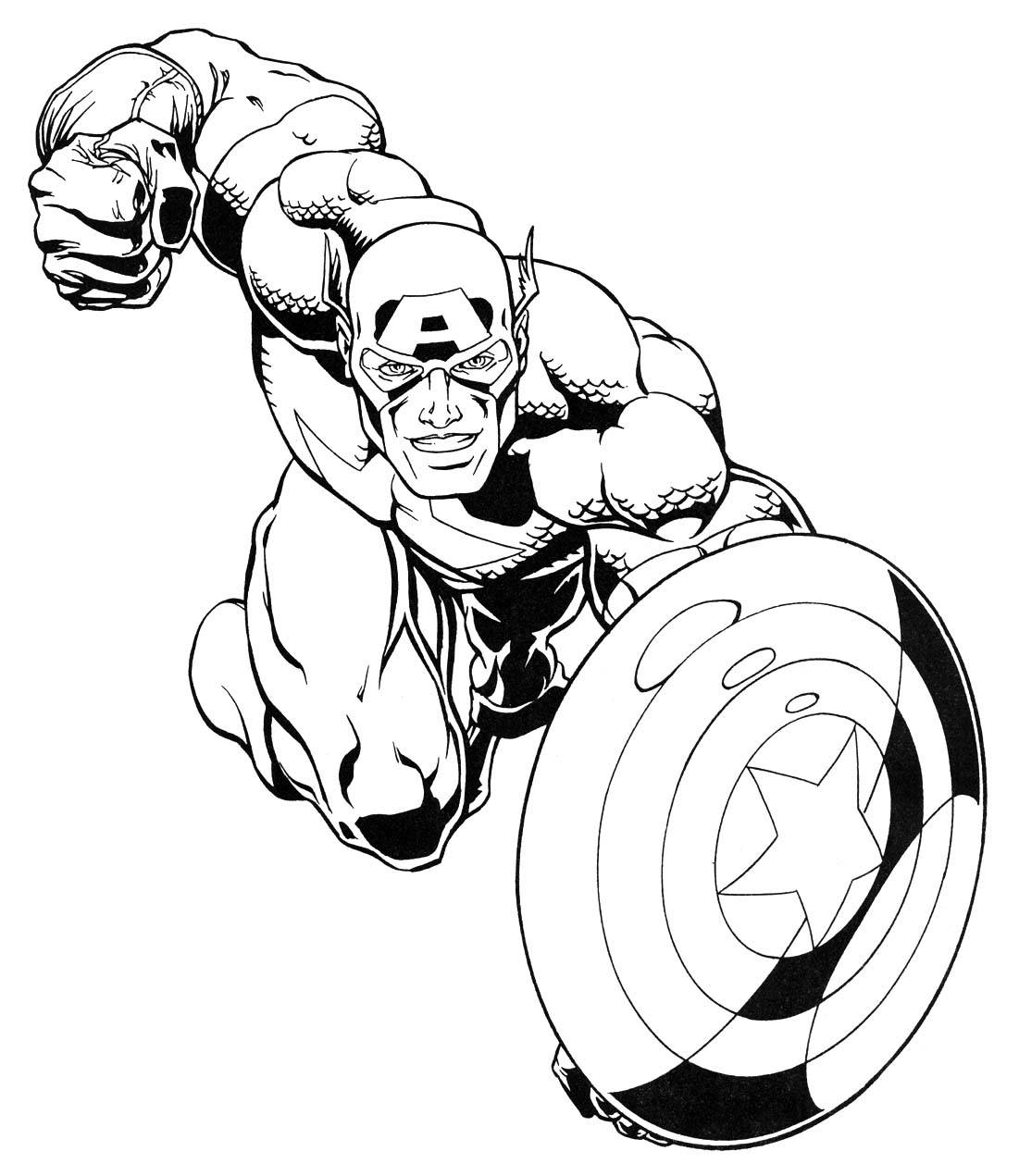 Online Coloring Pages Superheroes Warehouse Of Ideas
