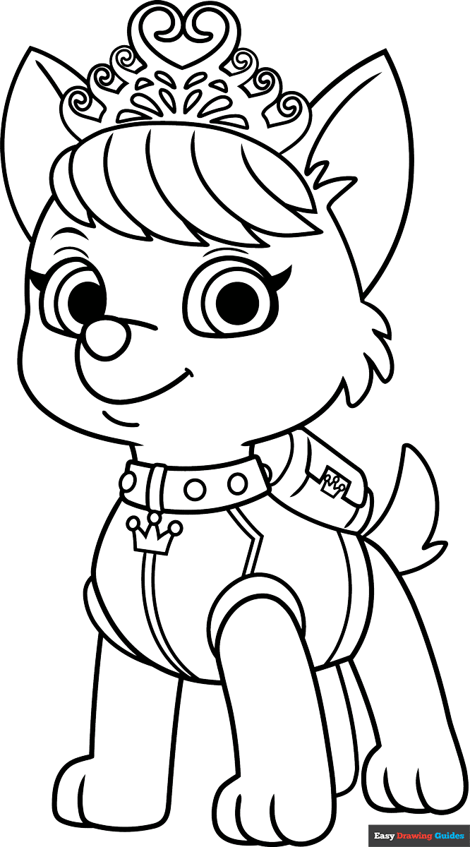 Paw Patrol Color Pages To Print Unleash Your Child 39 s Creativity