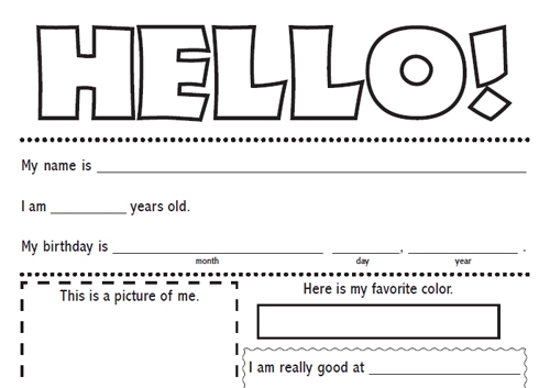 Pen Pal Letter Template Printable Printable Templates