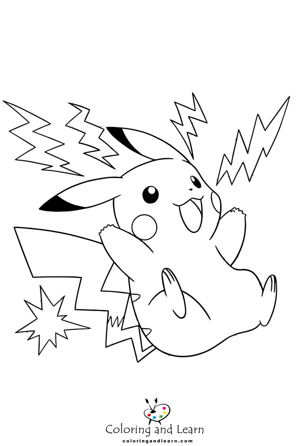 Pikachu Coloring Pages FREE 2025 Coloring And Learn