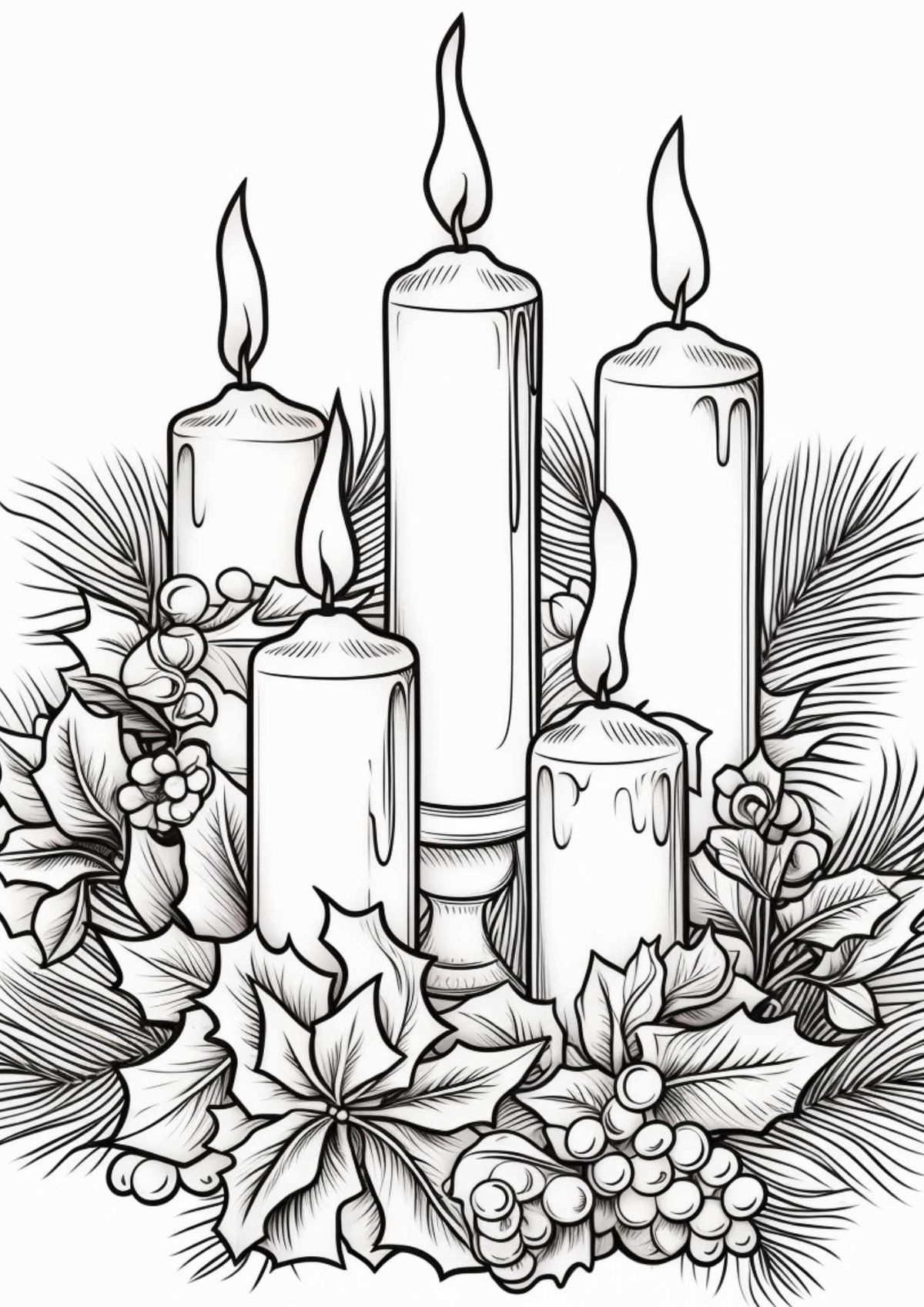 Pin By Darla Stitz On Coloring In 2024 Free Christmas Coloring Pages 