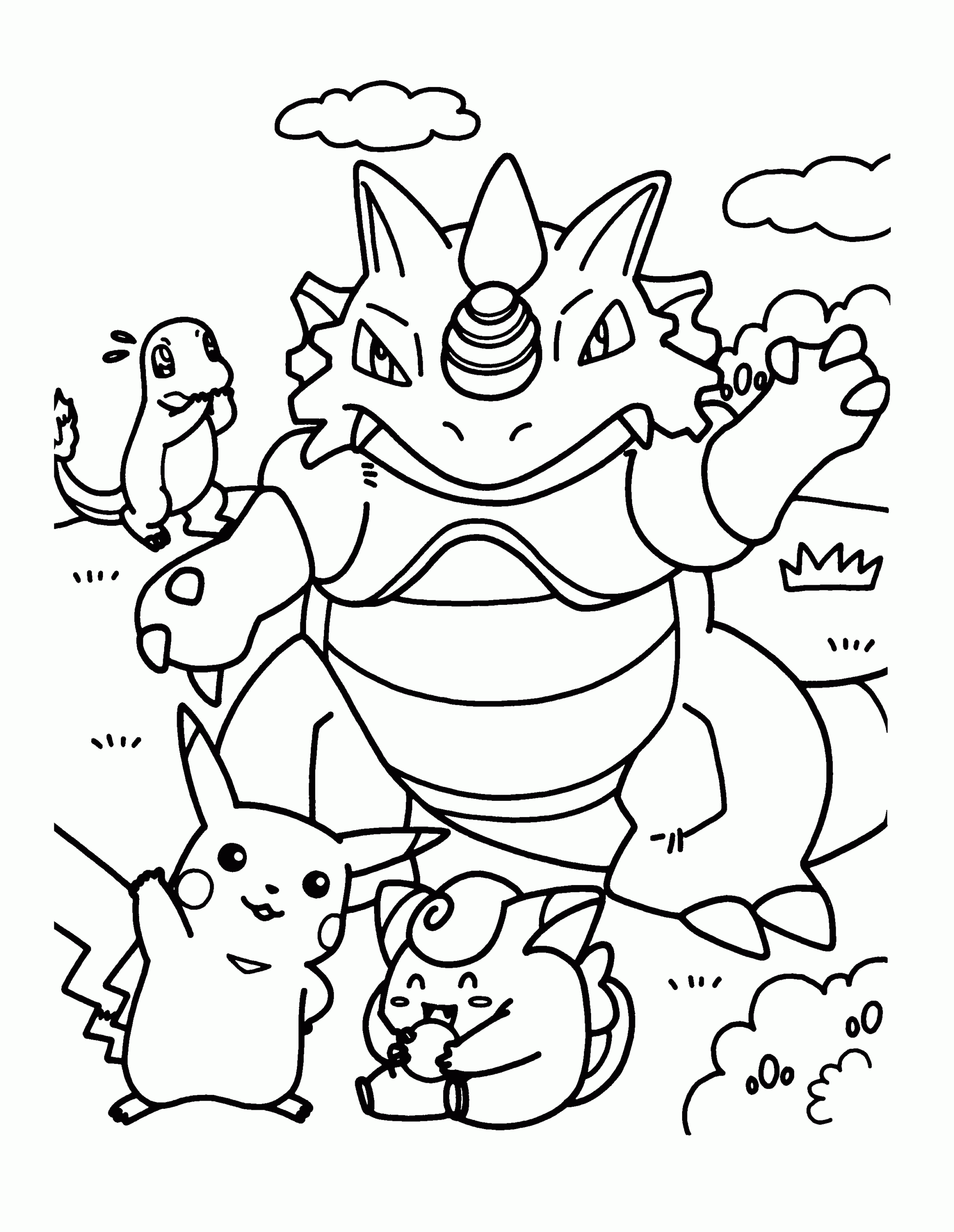Pokemon To Download Pokemon Coloring Pages For Kids
