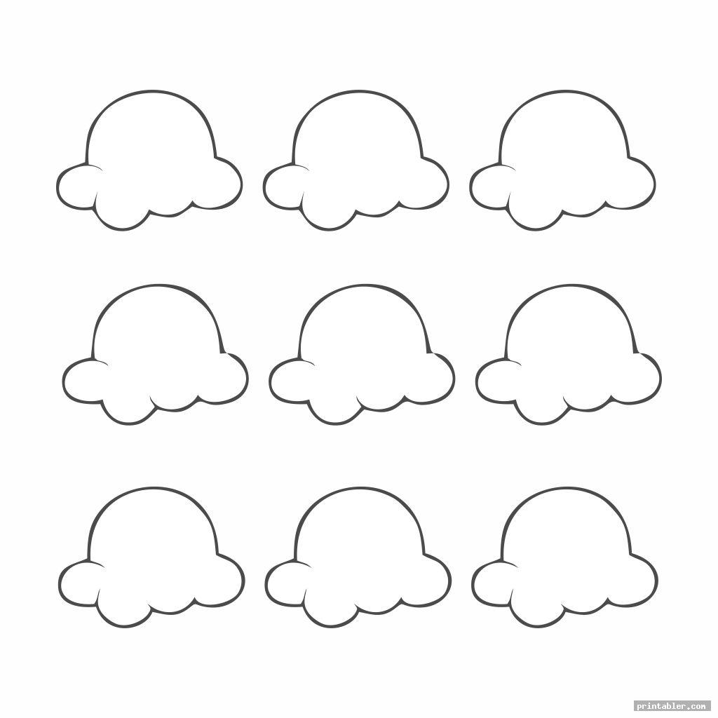 Popcorn Kernel Template Printable Gridgit