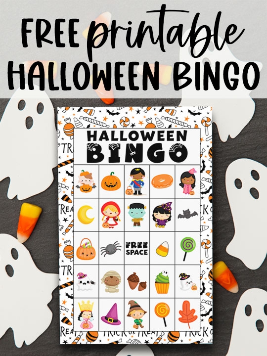 Printable 30 Halloween Bingo Cards Printable Halloween Bingo Game 