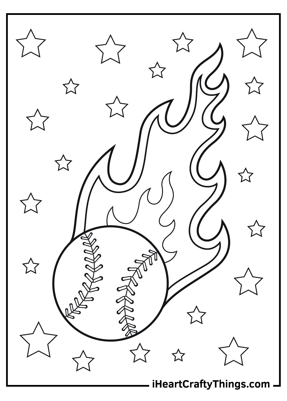 Printable Baseball Coloring Pages Free Printable Templates