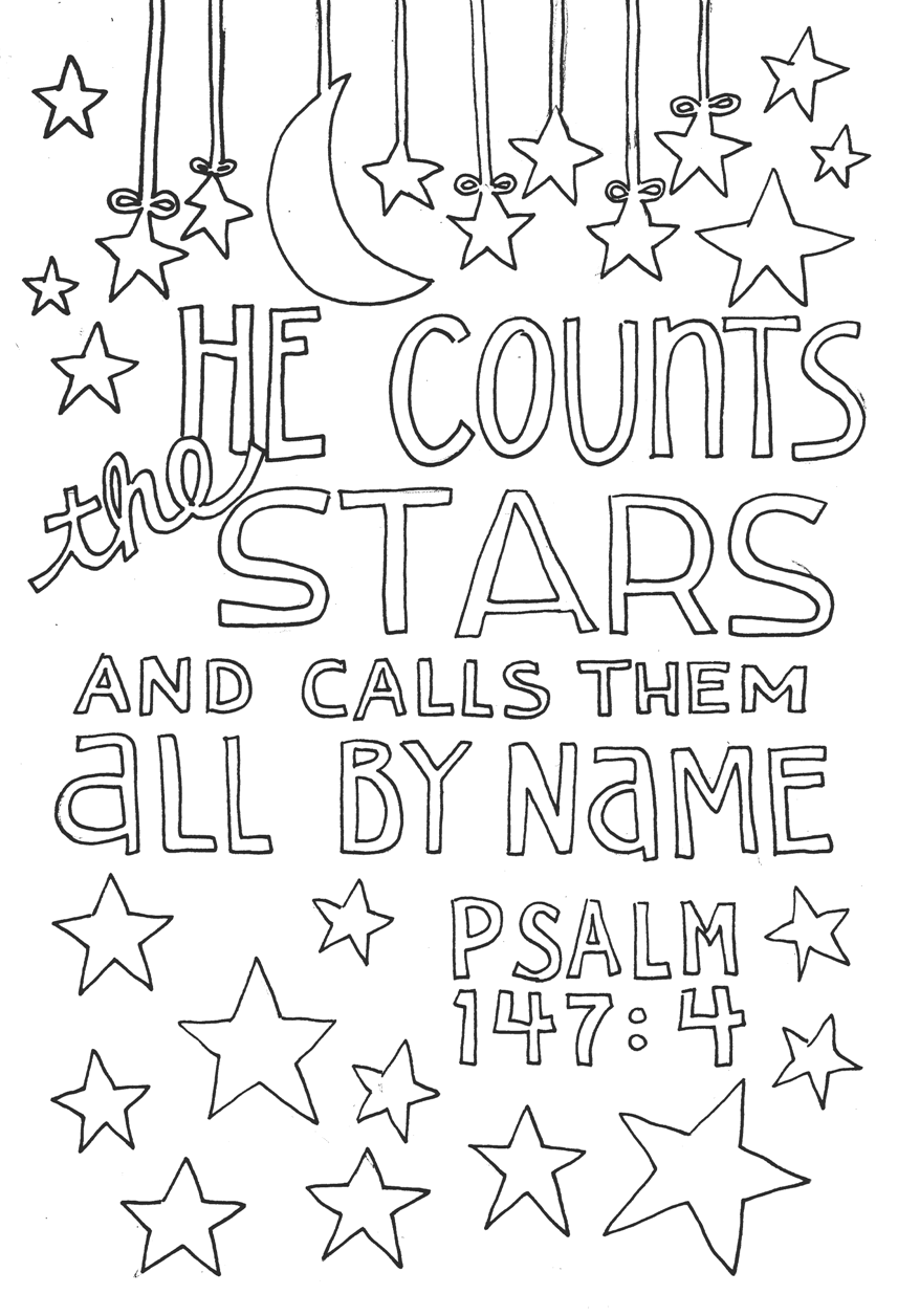 Printable Bible Verse Coloring Pages Printable Calendars AT A GLANCE