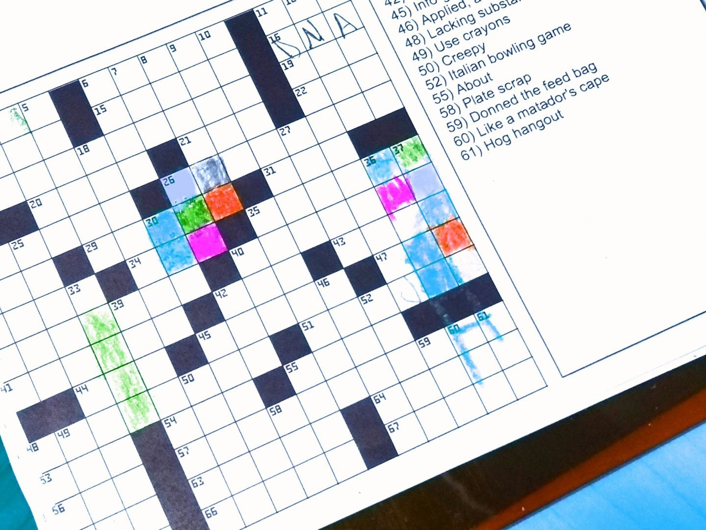 Printable Blockbuster Crossword Puzzles Printable Crossword Puzzles