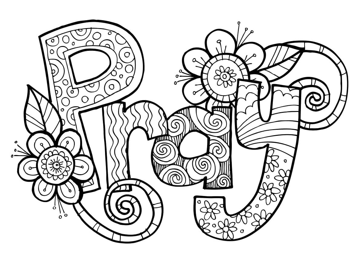 Printable Children 39 s Prayer Coloring Page Free Printable Coloring 