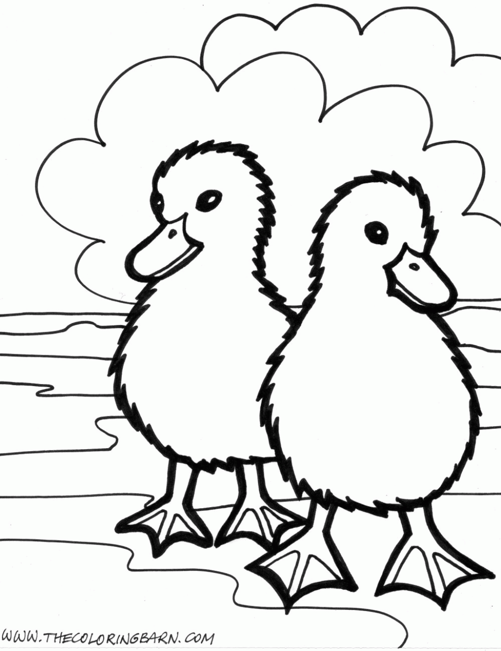 Printable Coloring Pages Barn With Animals Coloring Home