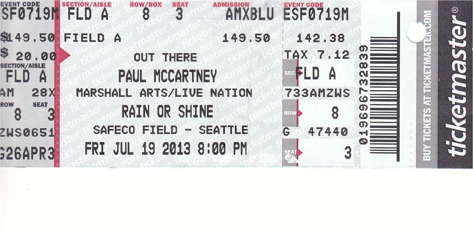 Printable Concert Ticket Template Printable Calendar