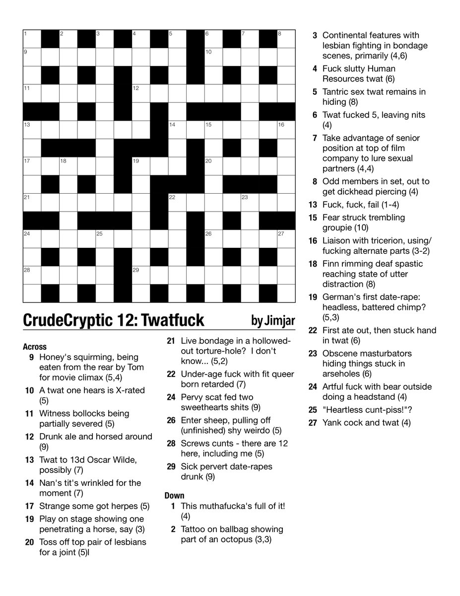 Printable Cryptic Crosswords Printable Template 2021 Printable