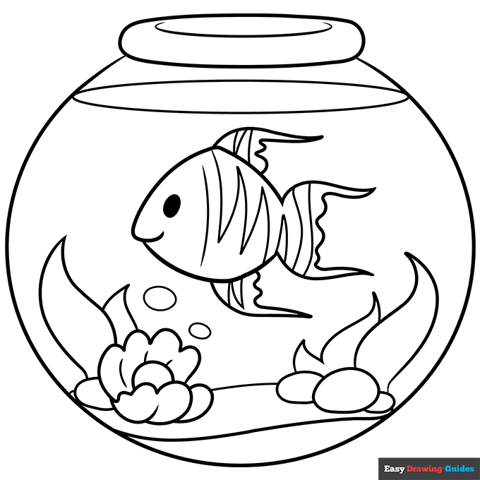 Printable Fish Bowl Coloring Pages 10 Printable Coloring Pages Porn 