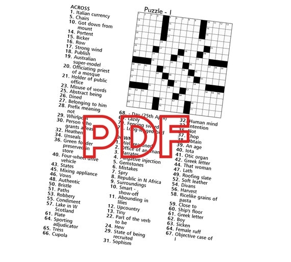 Printable Golf Crossword Puzzles Printable Crossword 47 OFF