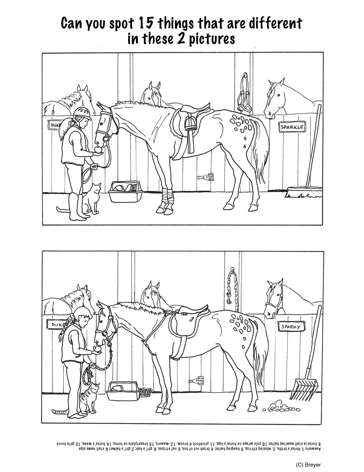 Printable Horse Puzzle Printable Crossword Puzzles