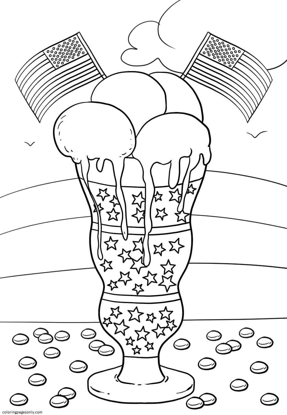 Printable July 4Th Coloring Pages