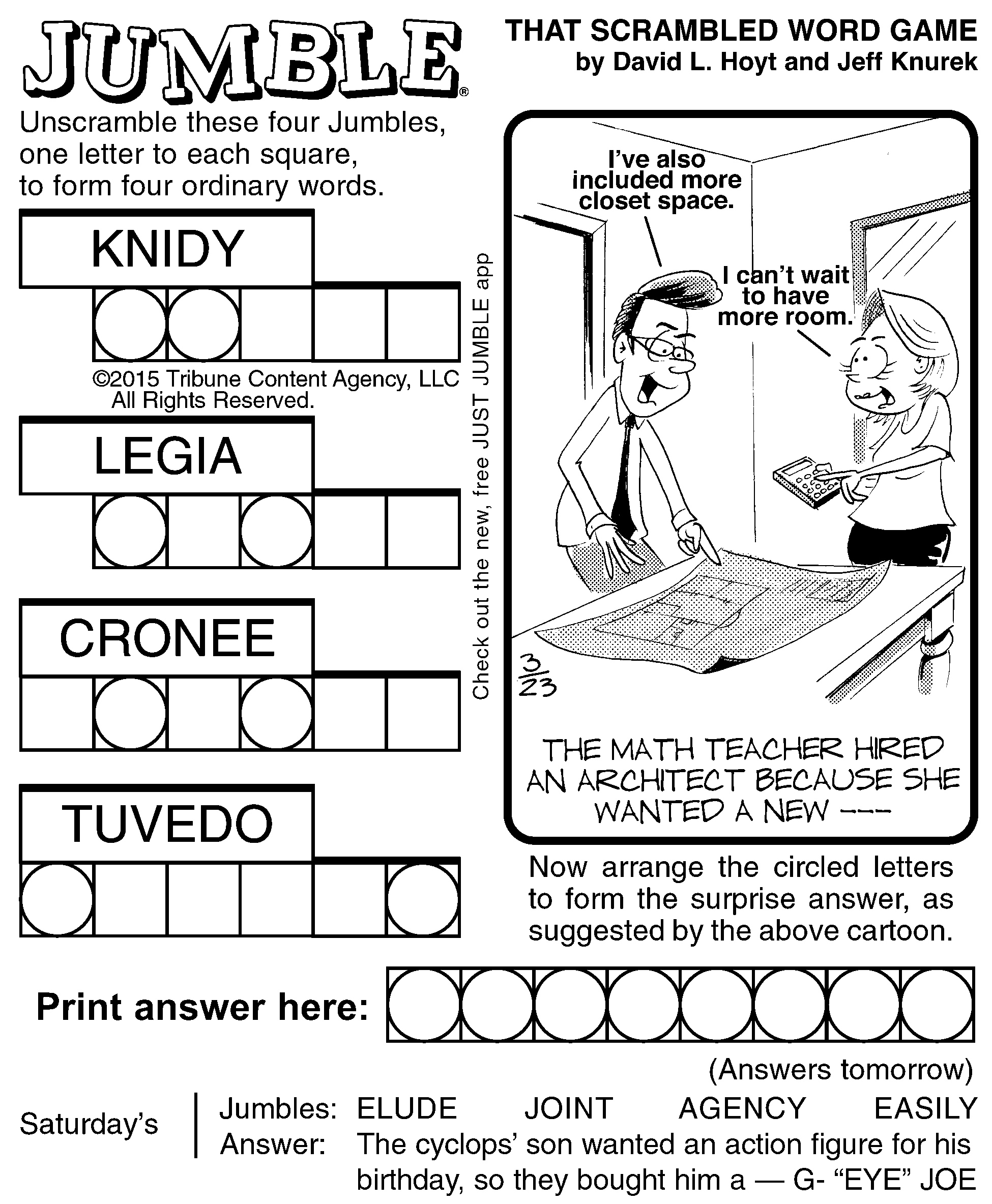 Printable Jumble Puzzles James Crossword Puzzles