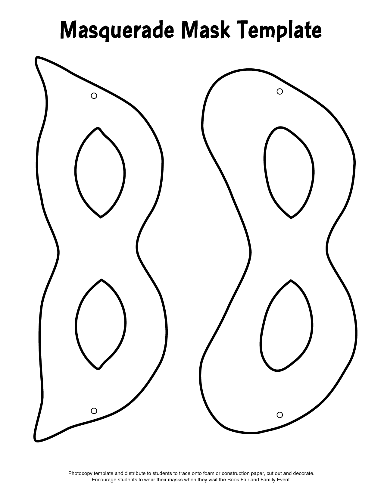 Printable Mask Template Printable Free Templates