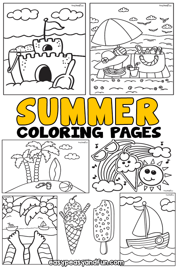 Printable Summer Coloring Pages 30 Designs Easy Peasy And Fun