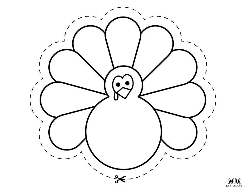 Printable Turkey Template