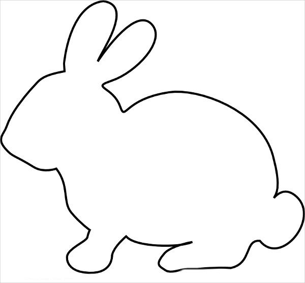 Rabbit Printable Template Content Calendar Template