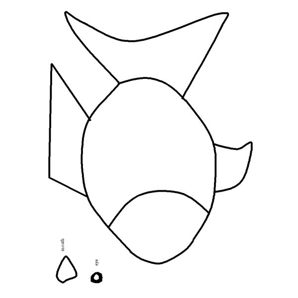 Rainbow Fish Template Free Printable