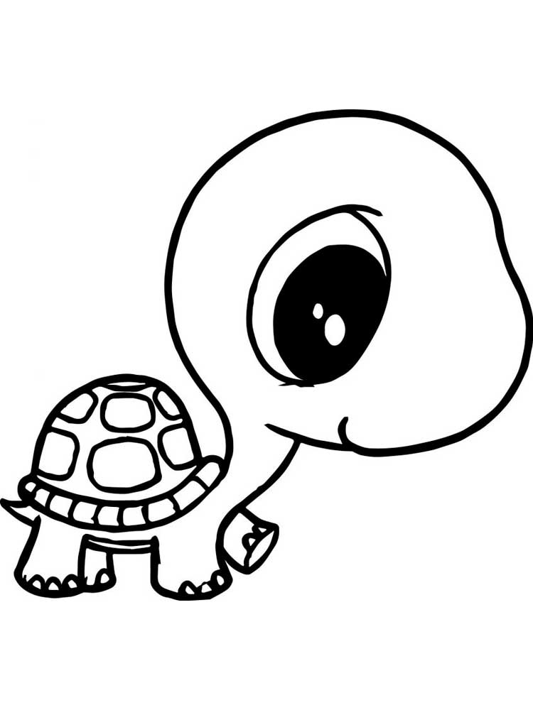 Really Cute Animals Coloring Pages Coloring Home