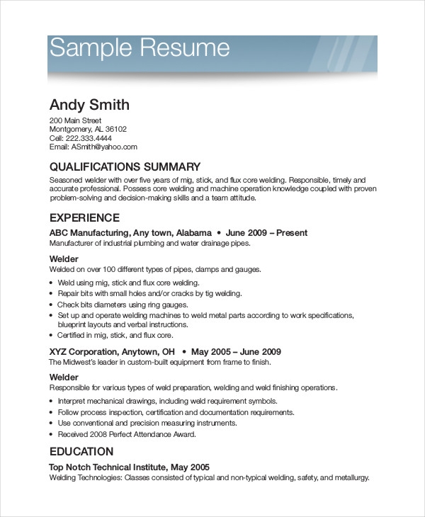 Resume Examples Printable Resume Templates Free Printable Resume 
