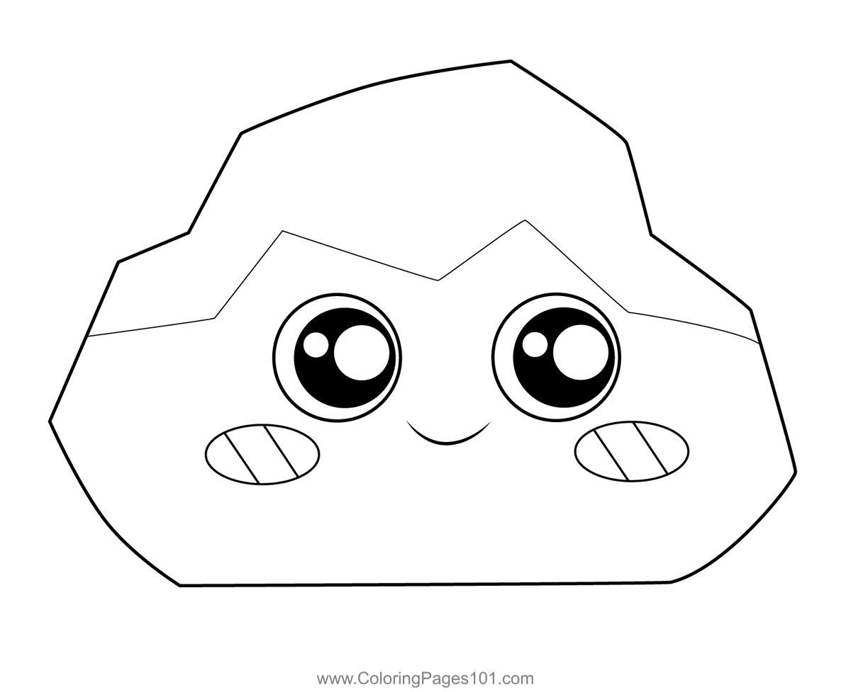 Rocky Lankybox Coloring Page For Kids Free LankyBox Printable 