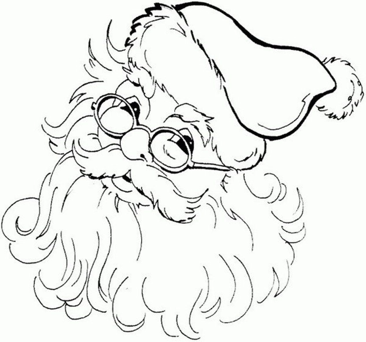 Santa Claus Coloring Pages Free Printables