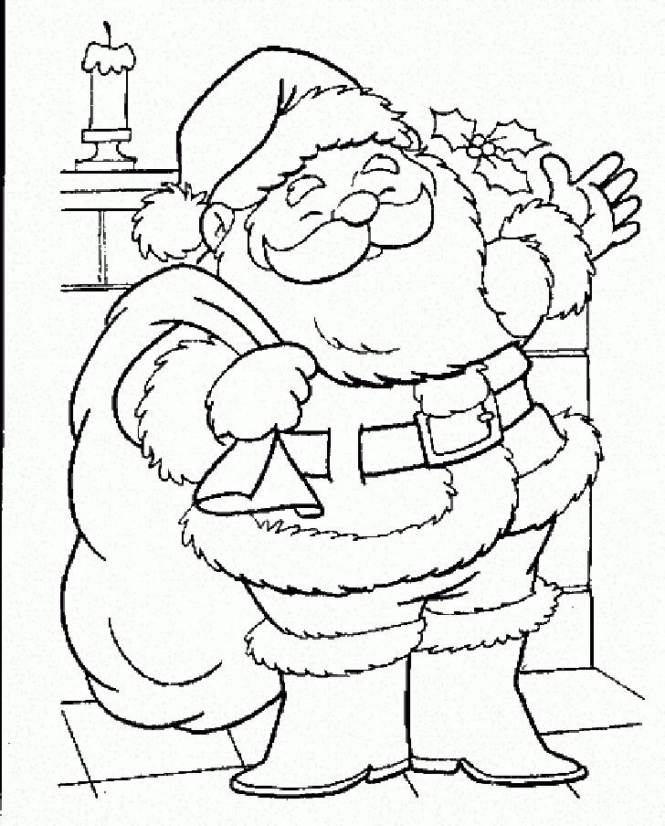 Santa Claus Coloring Pages To Download And Print For Free
