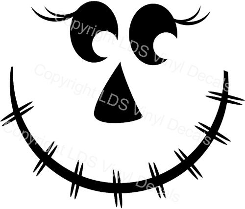 Scarecrow Face Template Printable Free Printable Templates