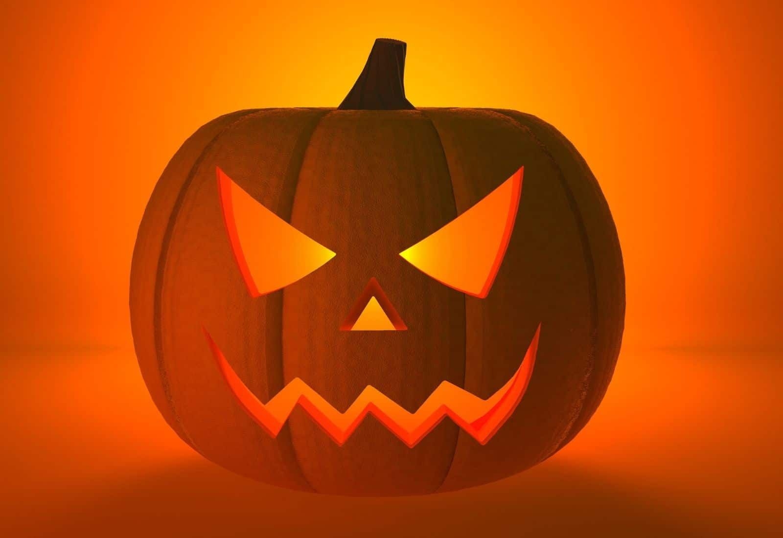Scary Pumpkin Template Printable