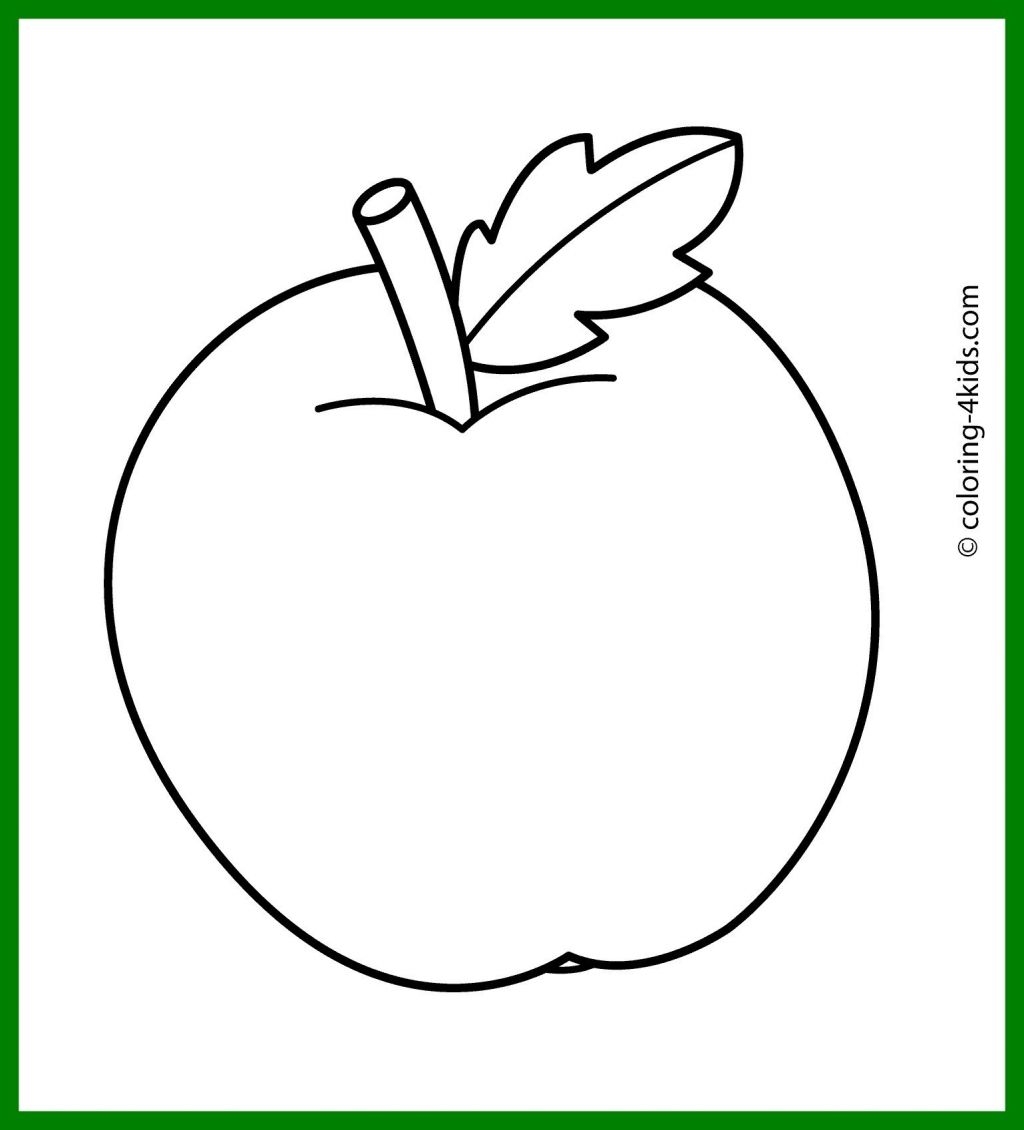 Simple Coloring Pages For Toddlers Coloring Pages