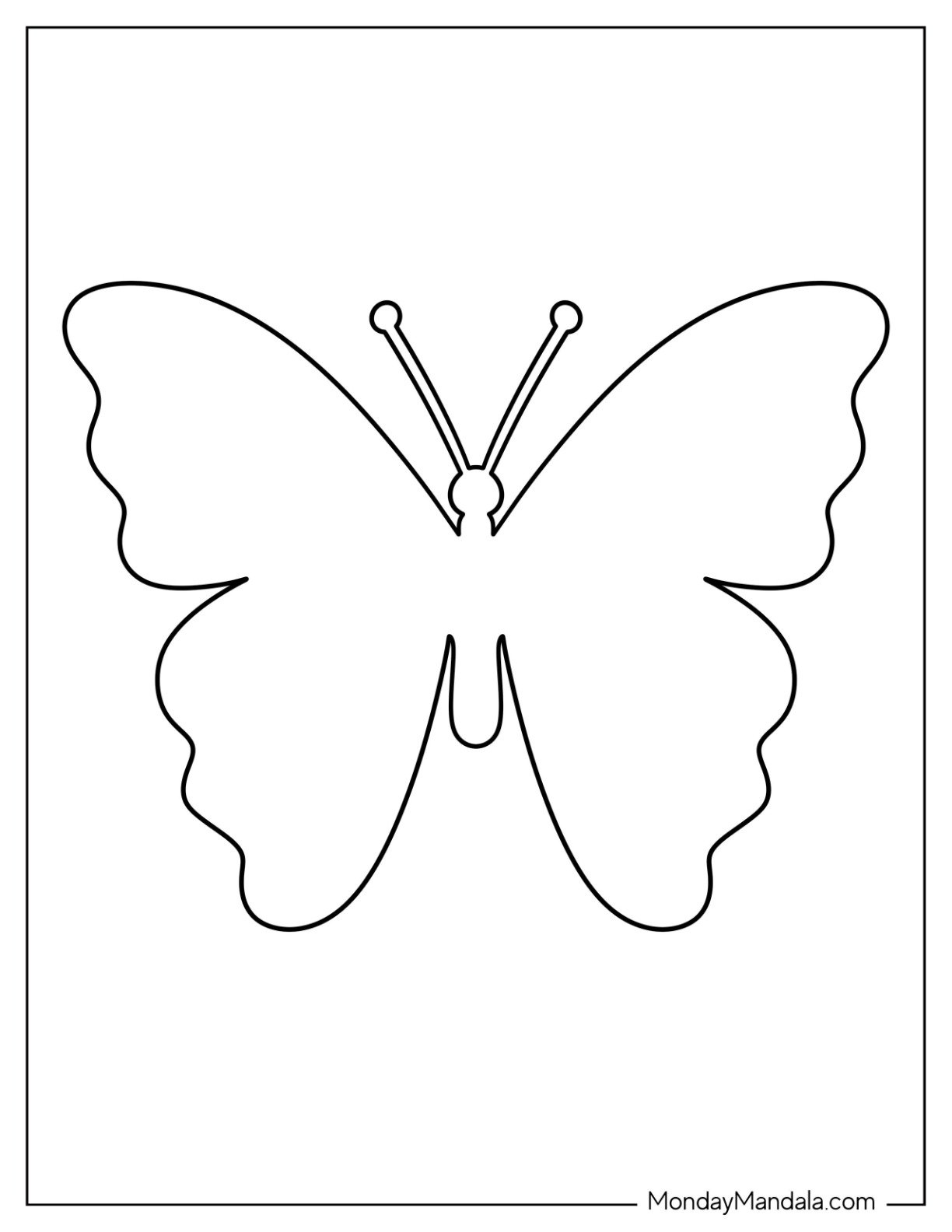 Small Butterfly Template 1 Butterfly Template Butterf Vrogue co