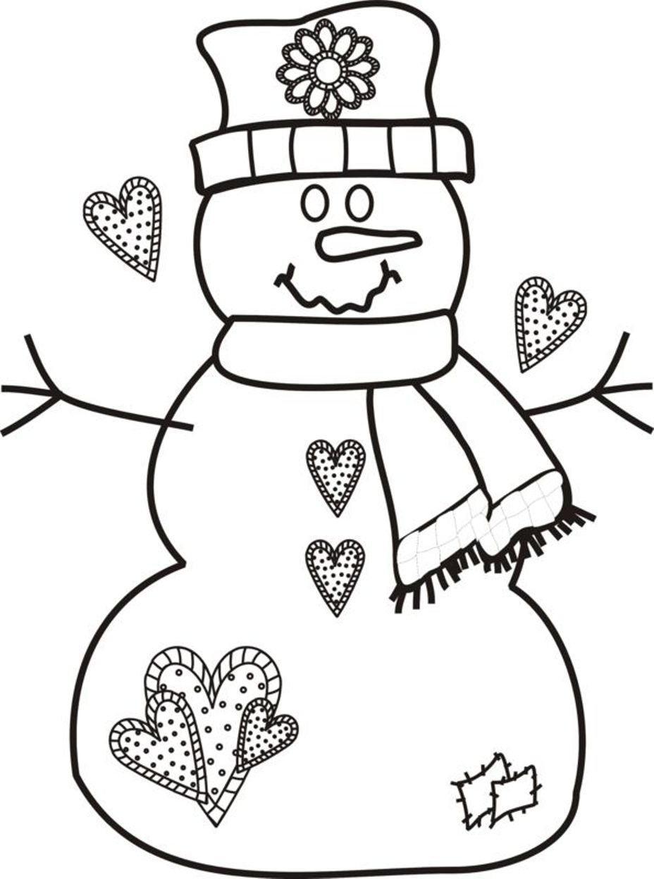 Snowmen At Night Coloring Pages At GetColorings Free Printable 