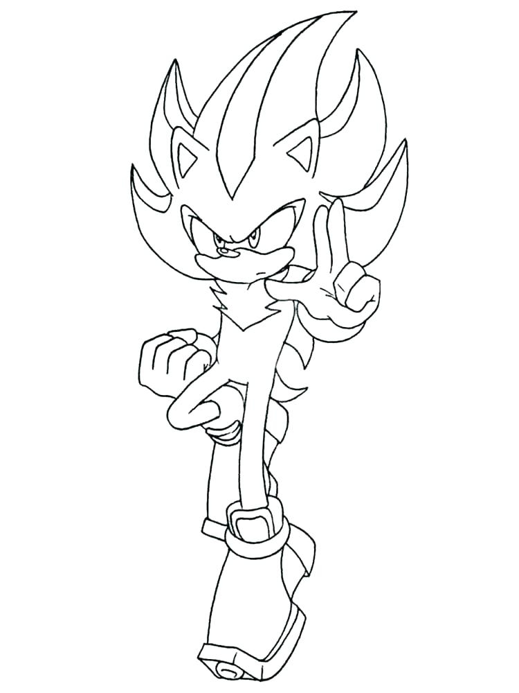 Sonic Hedgehog Coloring Pages Coloring Book 