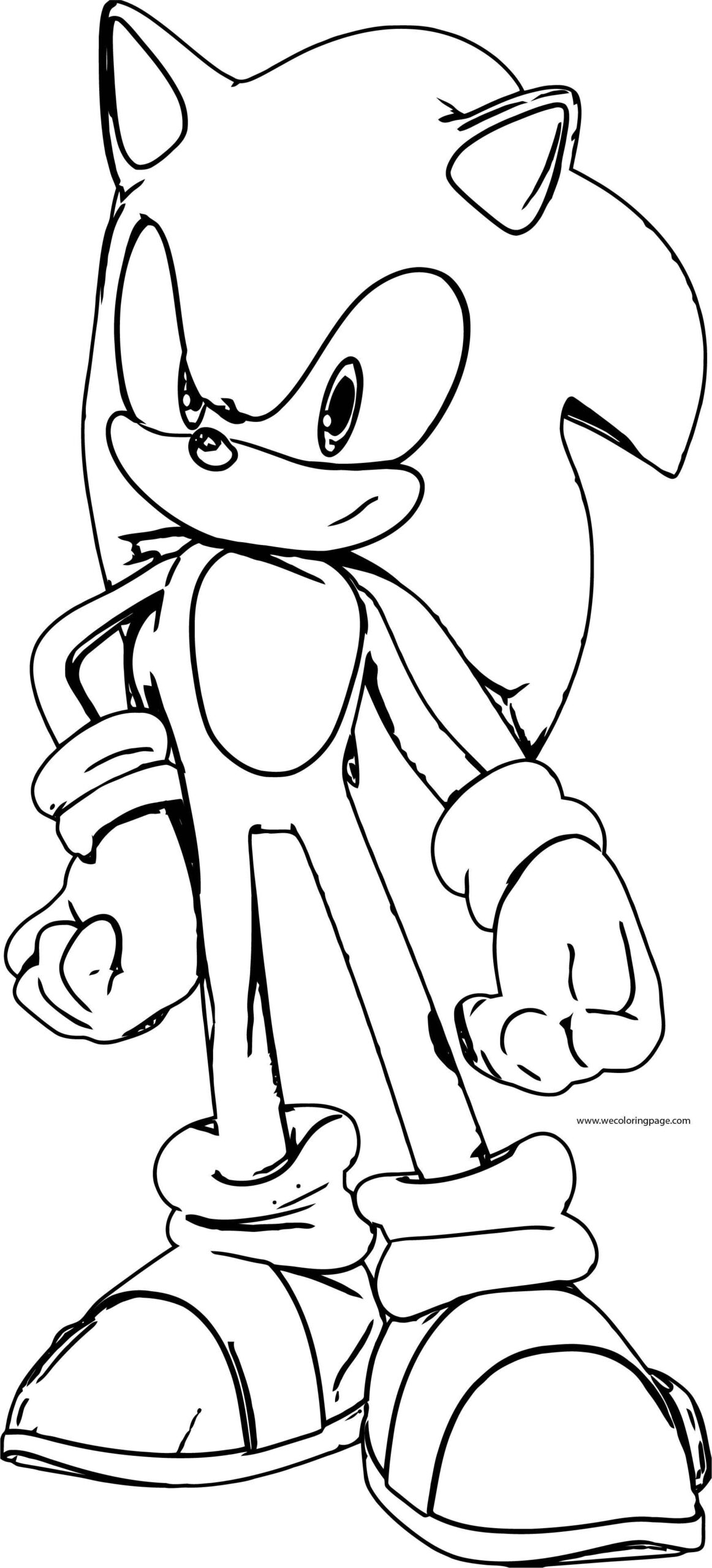 Sonic Hedgehog Coloring Pages Printable Dev onallcylinders