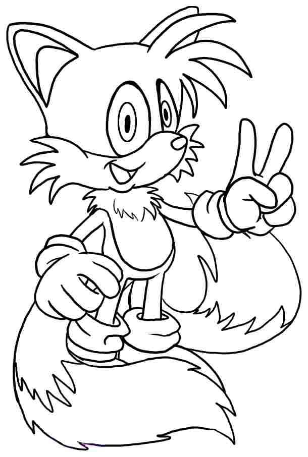 Sonic The Hedgehog Coloring Book Coloring Home