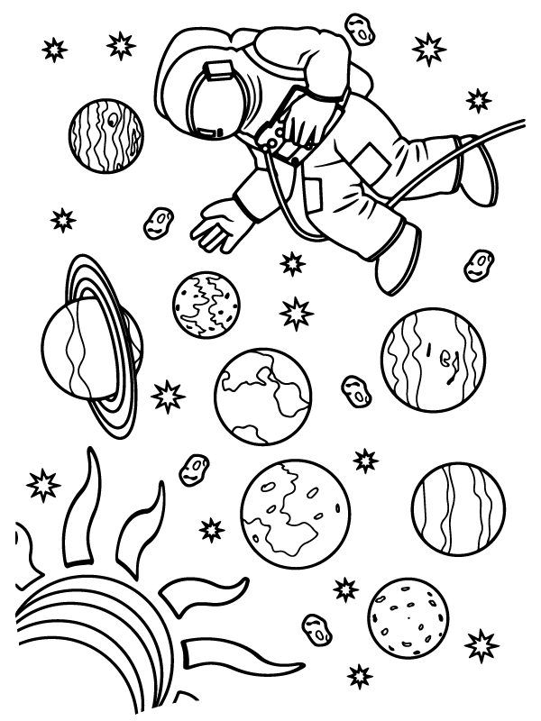 Space Coloring Pages Free Printable Coloring Pages For Kids