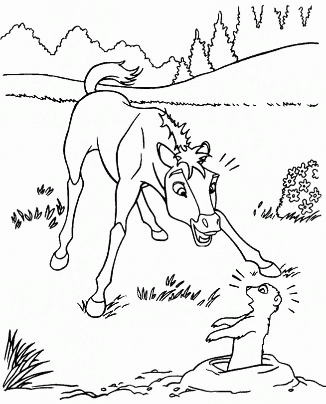 Spirit Riding Free Coloring Pages Best Coloring Pages For Kids