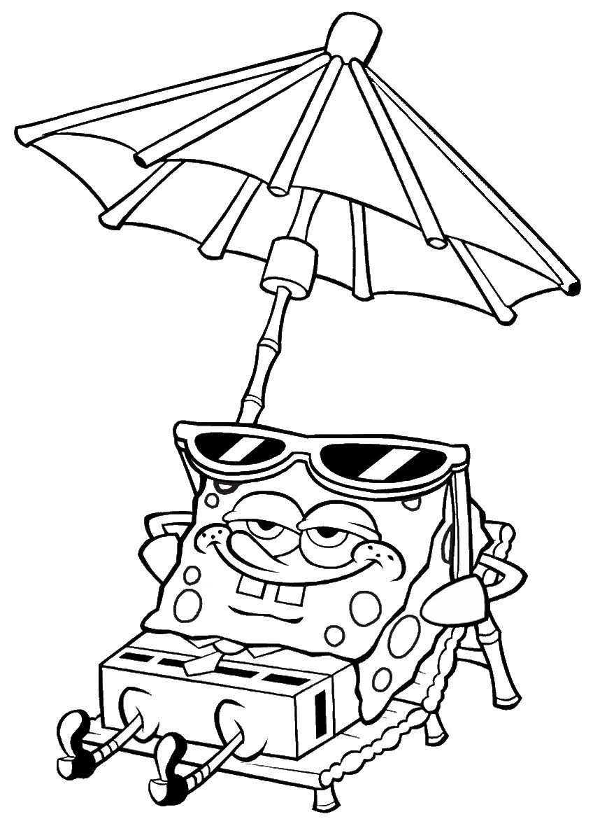Spongebob Coloring Pages Free Printable Printable Templates