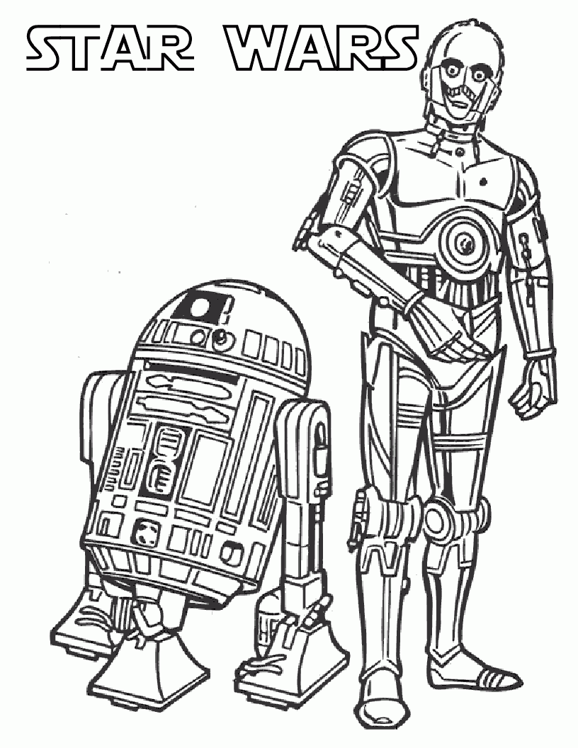 Star Wars Coloring Pages Free Printable